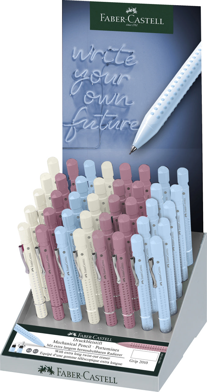 DISPLAY 40 BUC CREION MECANIC 0.5/0.7MM GRIP 2010 HARMONY 2024 FABER-CASTELL DISPLAY 40 BUC CREION MECANIC 0.5/0.7MM GRIP 2010 HARMONY 2024 FABER-CASTELL